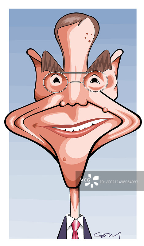 斯万特·帕博，瑞典进化遗传学家，插图图片素材