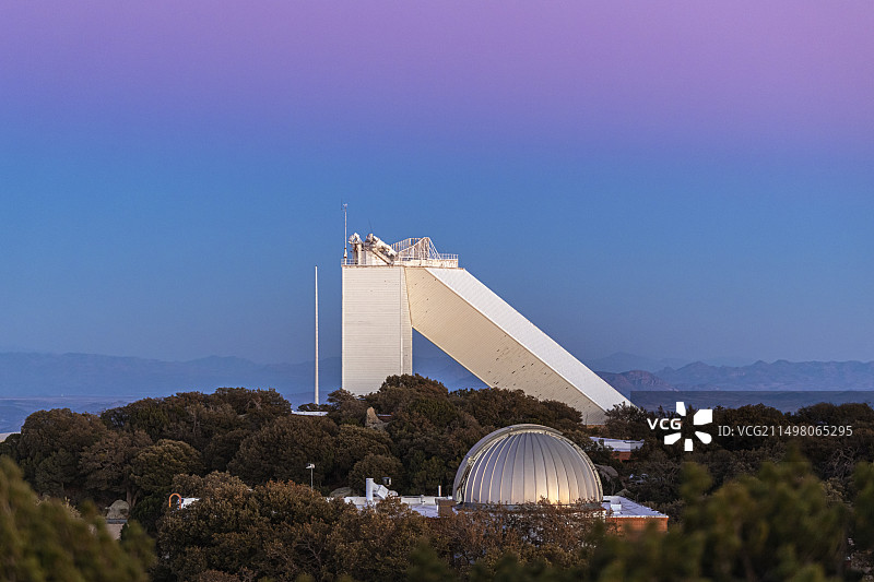 美国亚利桑那州麦克马思-皮尔斯太阳望远镜图片素材