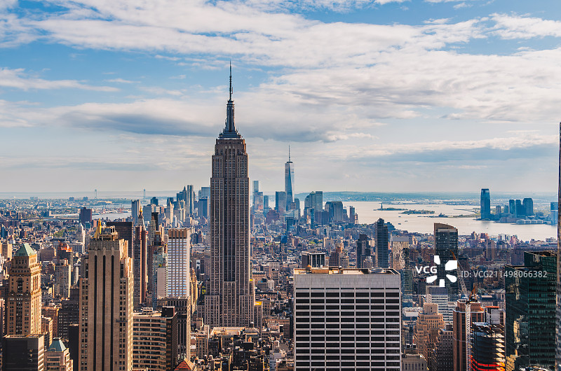 纽约帝国大厦图片素材