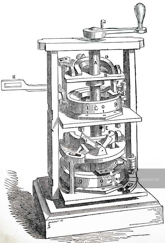 计算机的单筒插图图片素材