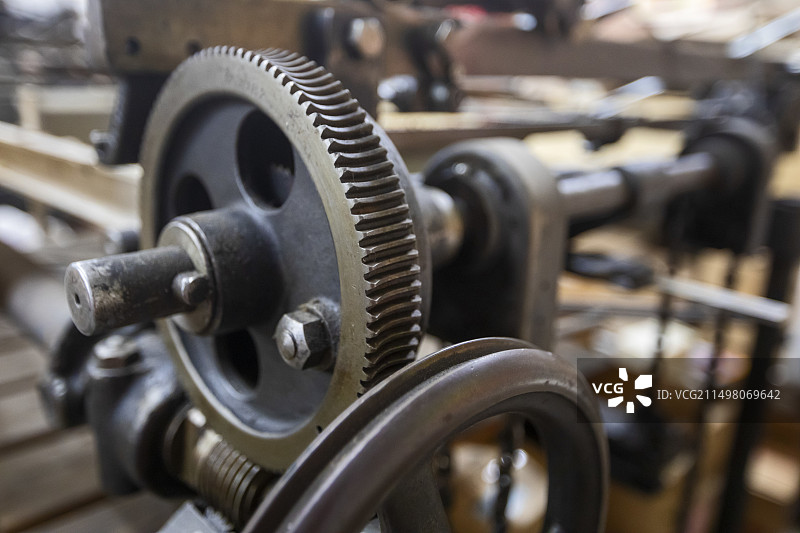 印刷店的印刷机图片素材