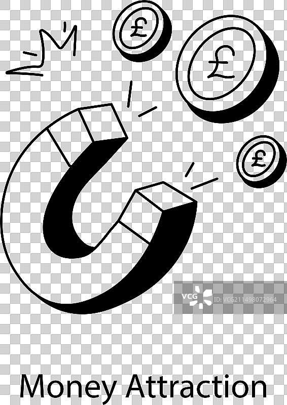 金钱的吸引力图片素材
