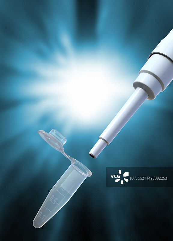 生物医学研究概念插图图片素材