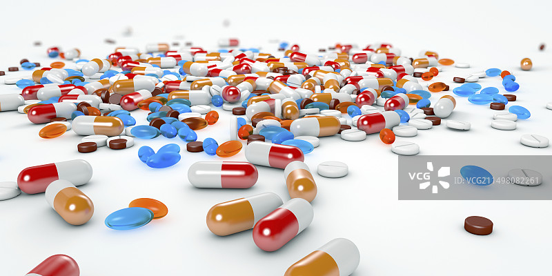 多种药物插画图片素材