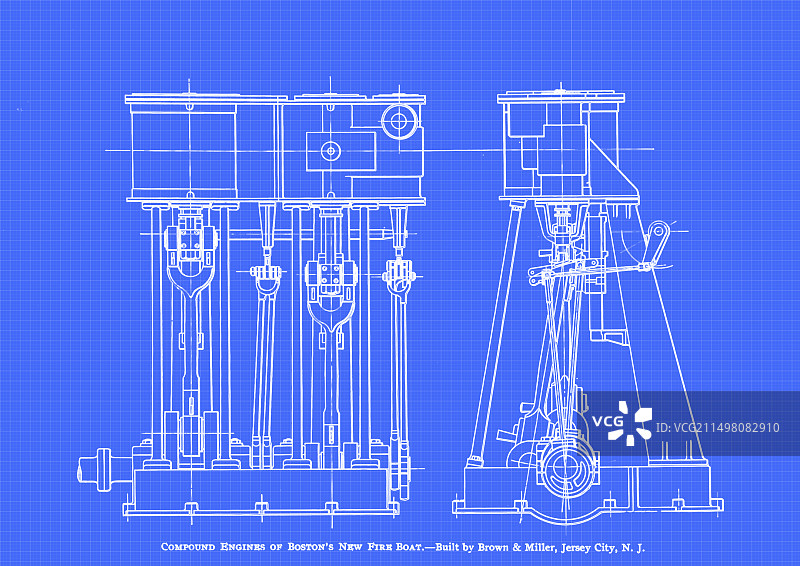复合引擎蓝图插画图片素材