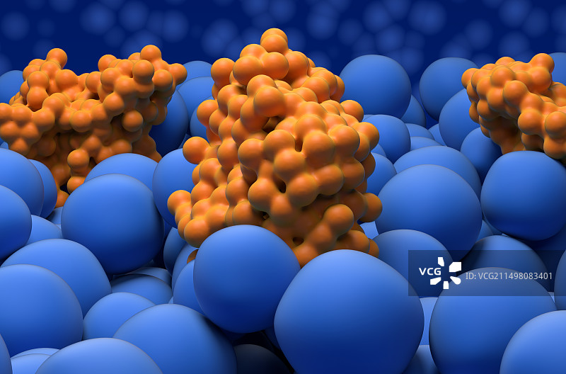 葡萄糖酸氯己定防腐分子结构图图片素材