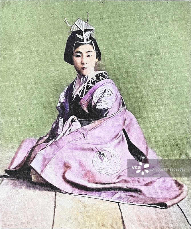 日本舞蹈家图片素材