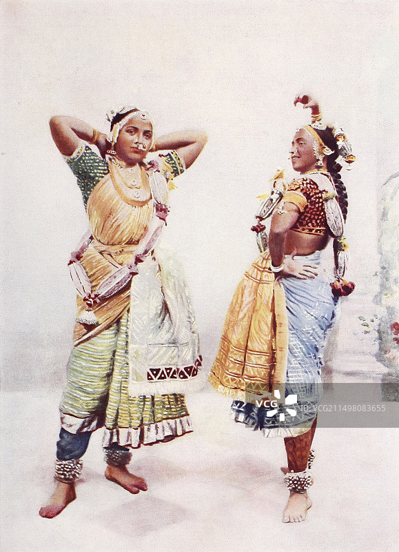 巴罗达舞女图片素材