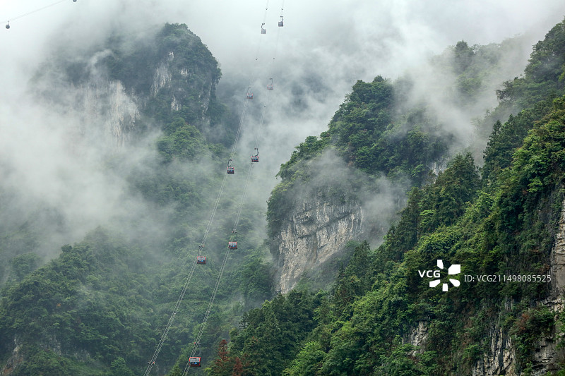 张家界天门山图片素材
