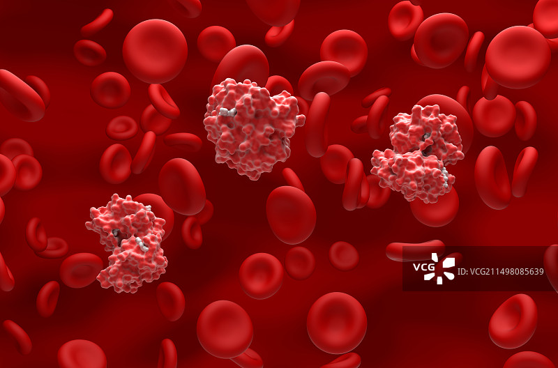 血红蛋白图图片素材