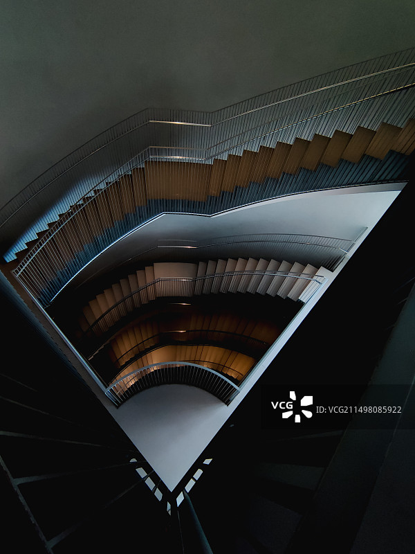 震旦博物馆旋梯图片素材