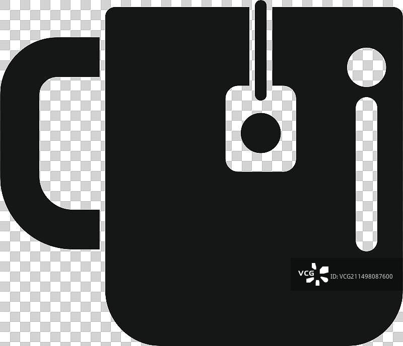 简约陶瓷茶杯图标图片素材