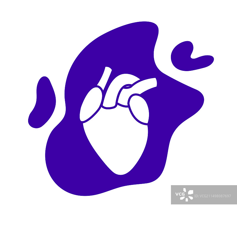 概念爱心插画图片素材