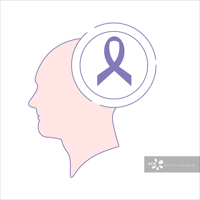 阿尔茨海默病概念图图片素材