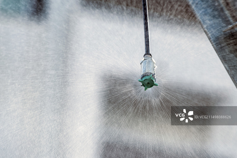 农业喷头喷水图片素材