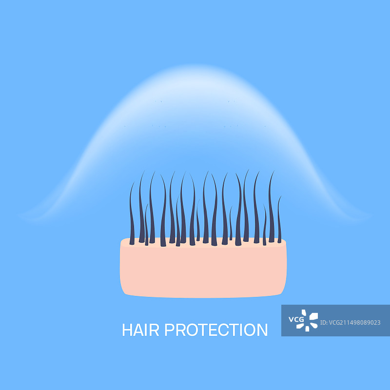 头发护理概念图图片素材
