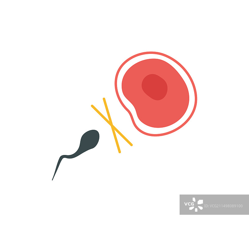 不孕不育概念插画图片素材