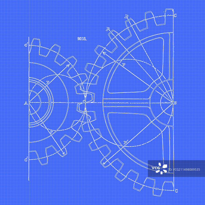 滚齿机插图图片素材