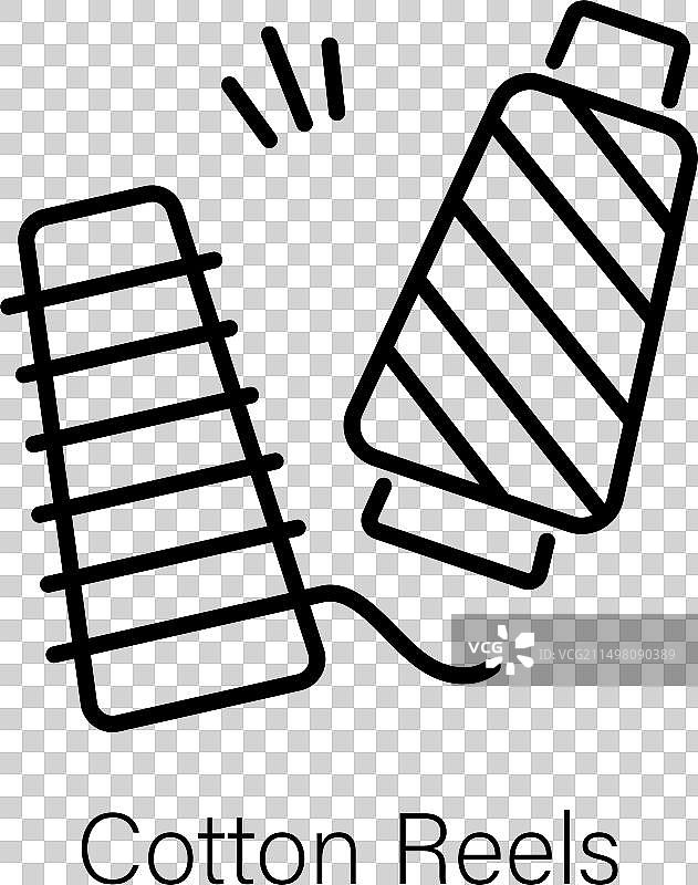 棉线轴图片素材