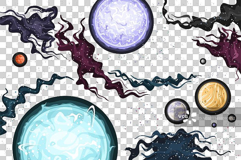 梦幻空间图片素材