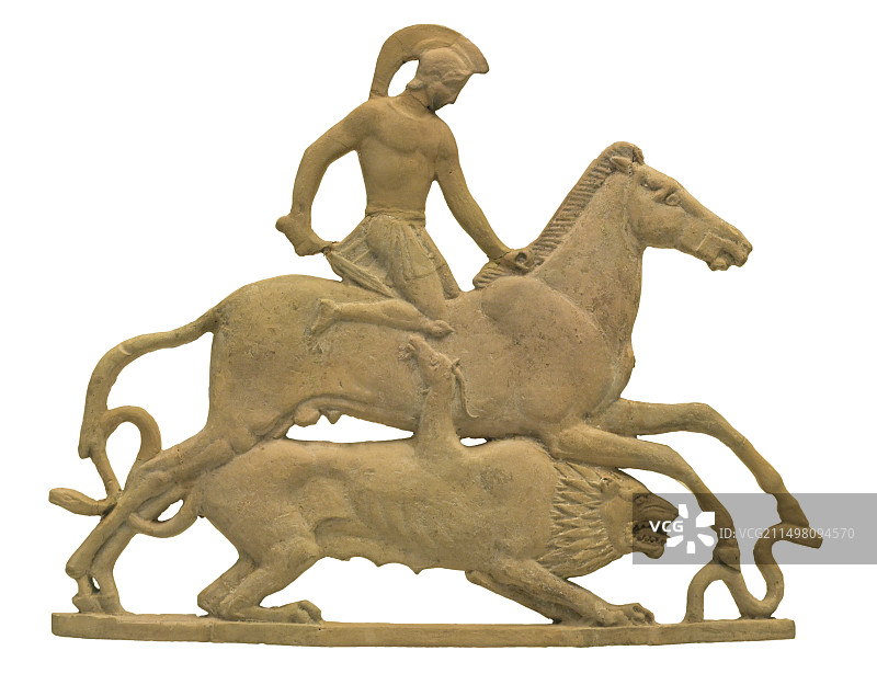 柏勒洛丰与奇美拉图片素材