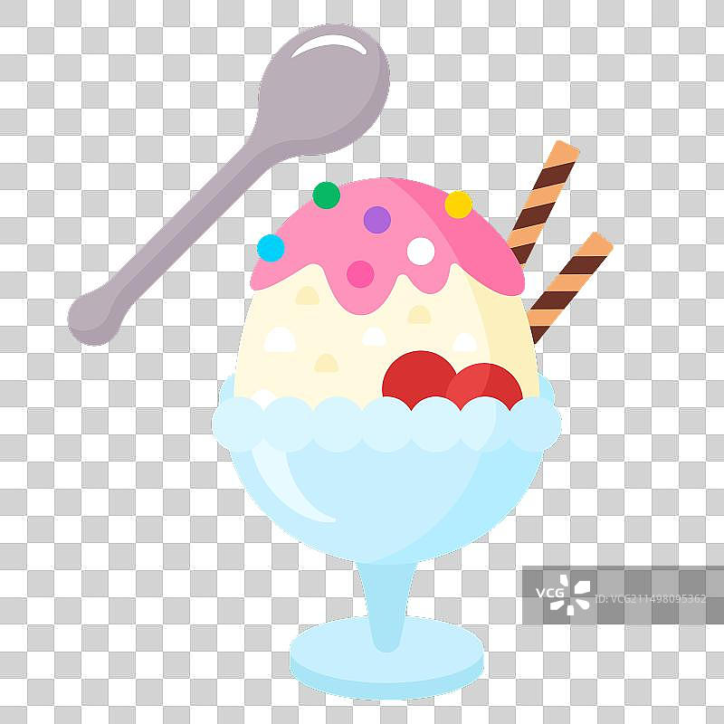 夏季刨冰剪贴画图片素材