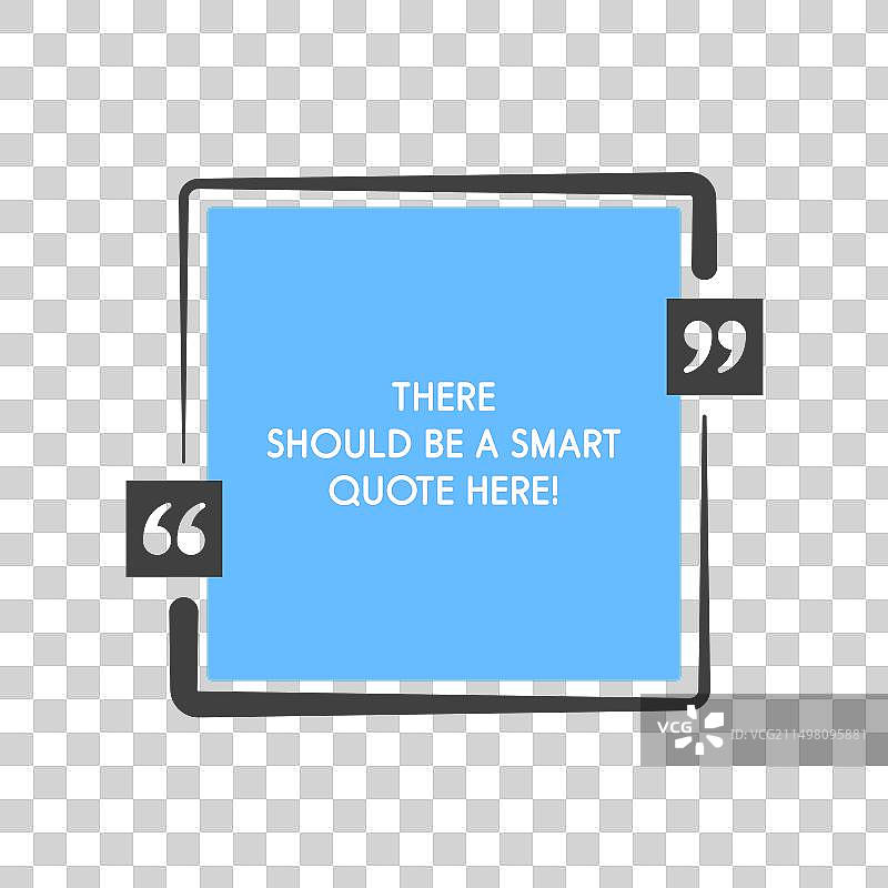 空白文本引言框消息框图片素材