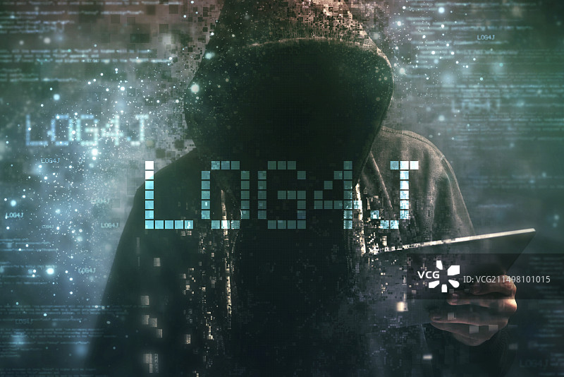 网络安全漏洞概念合成图图片素材