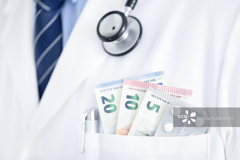 医疗费用，概念形象图片素材