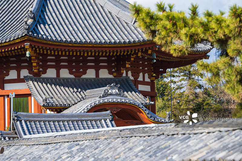 日本奈良市兴福寺图片素材