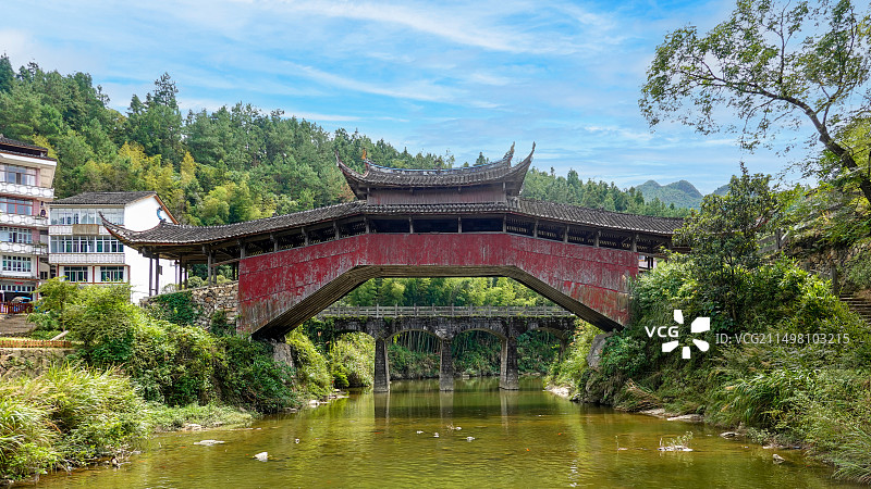 泰顺廊桥溪东桥图片素材