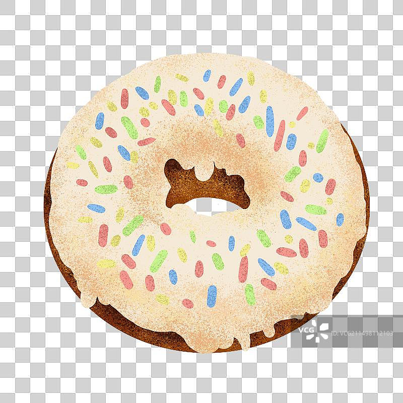 棒棒糖甜甜圈寿司可爱手绘肌理水果糖软糖铜锣烧冰淇淋栗子板栗开心果杨梅图片素材