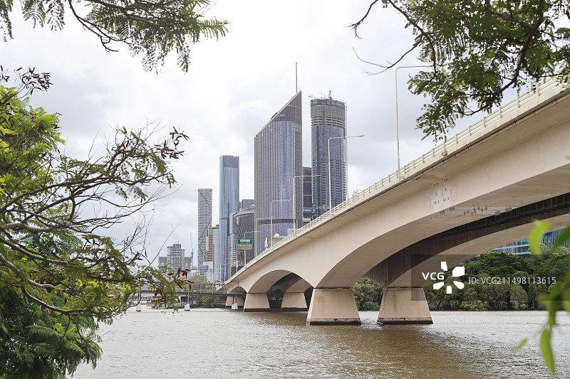 布里斯班Captain Cook Bridge图片素材