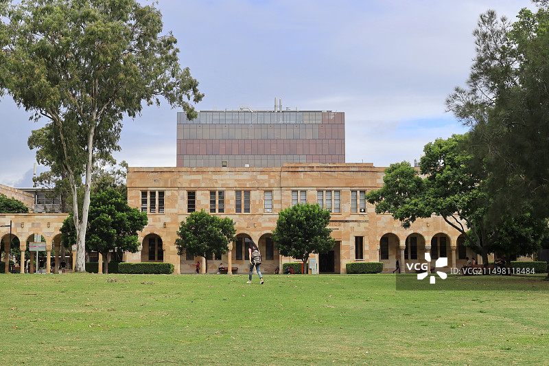 澳大利亚昆士兰大学校园图片素材