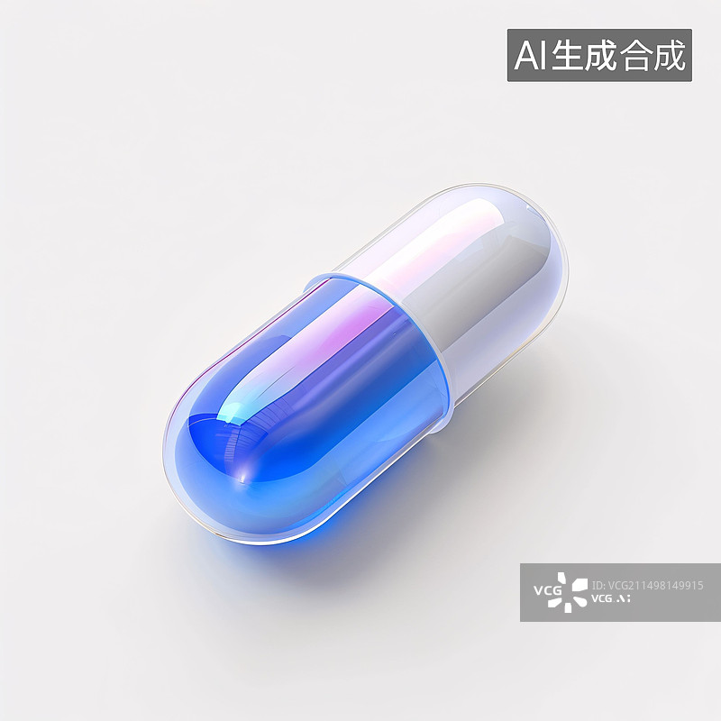 【AI数字艺术】药片药瓶特写医疗健康疾病治疗题材背景图片素材