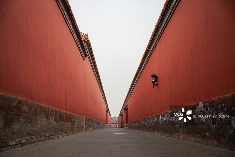 故宫的红墙图片素材