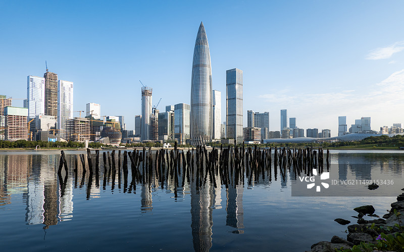 人才公园看春笋图片素材