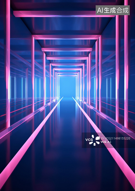 【AI数字艺术】赛博朋克背景素材图片图片素材