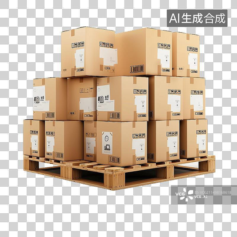 【AI数字艺术】快递图片素材