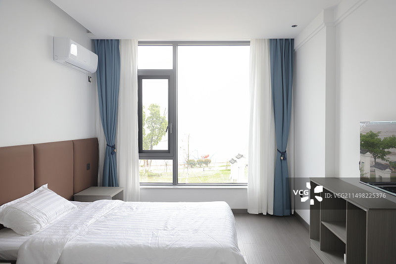 民宿房间 简单干净图片素材