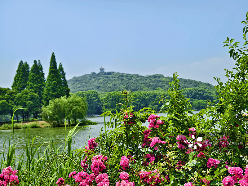无锡惠山，太湖图片素材
