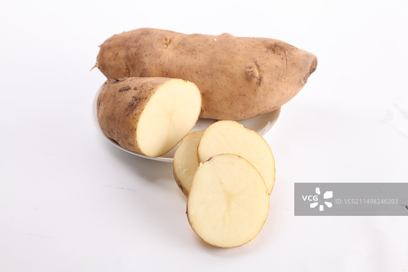 土豆白底图图片素材