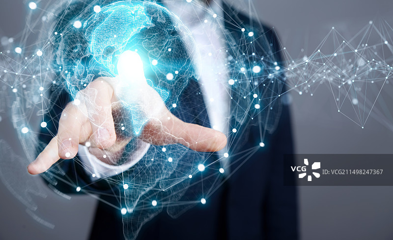 科技概念背景图图片素材