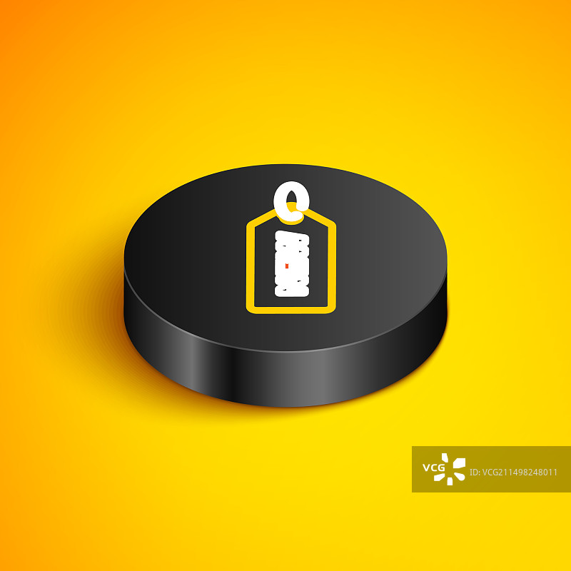 2.5D线条带“新”字样的价格标签图片素材