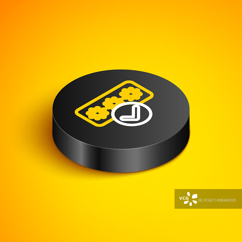 2.5D线条密码保护安全图标图片素材