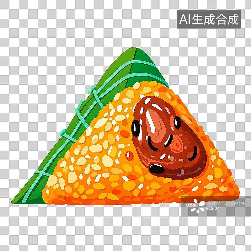 【AI数字艺术】肉粽子图片素材