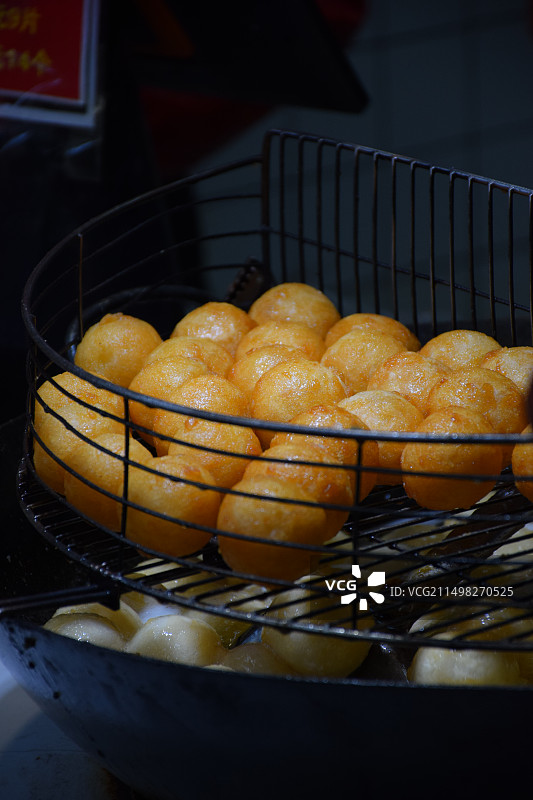 湖南长沙特产小吃糖油粑粑图片素材