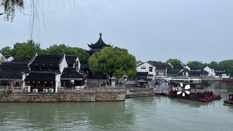 七里山塘图片素材