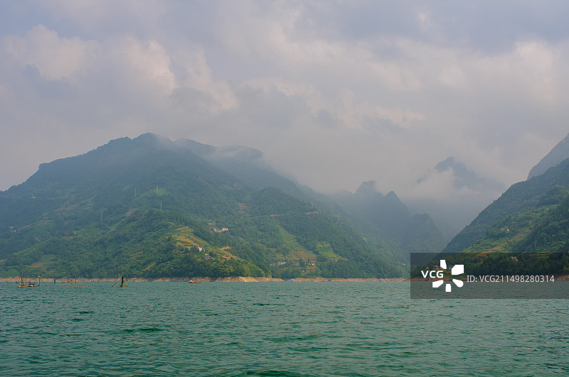 湖北宜昌长阳清江画廊风景区图片素材