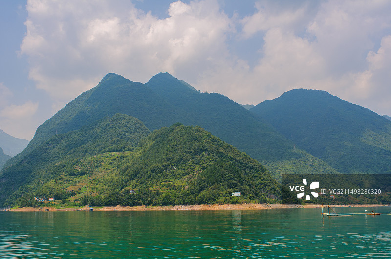 湖北宜昌长阳清江画廊风景区图片素材